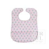 CLEAN UP BIB - PETITE FLEUR PINK *2 PC PRE-PACK