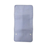 MINI ROLLUP HANGING BAG - GINGHAM LILAC