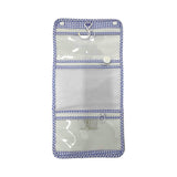 MINI ROLLUP HANGING BAG - GINGHAM LILAC