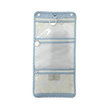 MINI ROLLUP HANGING BAG - GINGHAM MIST