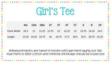 Girl's Glue, Scissors & Backpack Trio Monogrammed Back to School Shirt