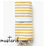 Beach Candy Turkish Beach Towel by Turkish T
