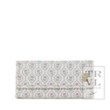 LUXE JEWELRY WALLET - ANTIBES with Navy Pinstripe Liner