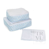 MINI SQUAD Packing Cubes - PETITE FLEUR BLUE