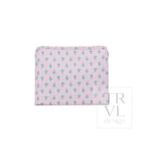 ROADIE LARGE Zip Pouch - PETITE FLEUR PINK