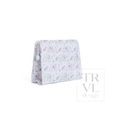 ROADIE LARGE Zip Pouch - PUTT PUTT PINK