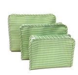 ROADIE SMALL - GINGHAM LEAF2
