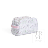 STOWAWAY Toiletry Bag - PUTT PUTT PINK