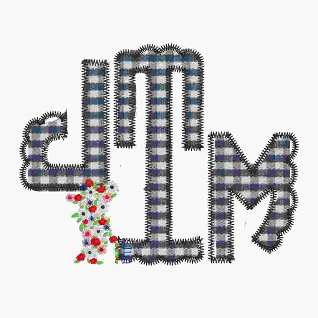 Game Day - Children's & Youth Monogram with Mini Embroidery – Proper ...
