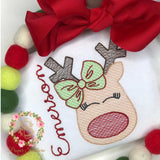 Rudolph Girl with Bow