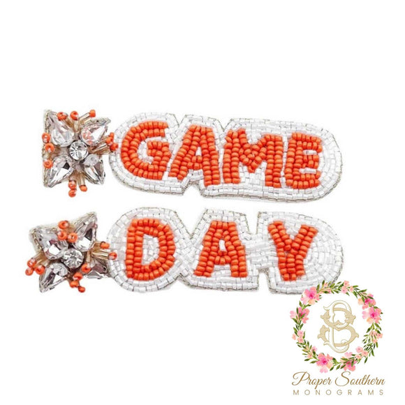 Bejeweled Game Day Earrings