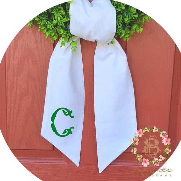 Wreath Sash – Stitching Sweet Sunshine