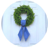 Linen Wreath Sash