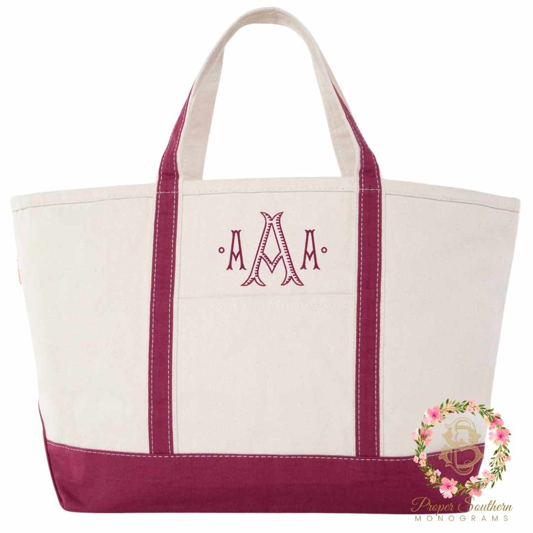 Liberty of London pink floral tote, monogrammed, boat tote. 22” large cotton. Lightweight. hotsell